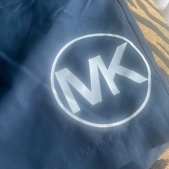 Michael Kors Blue Swim Trunks. 2 left - Picture 3 of 7